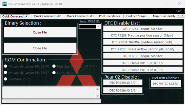 EvoPro v1.01 Screenshot 1